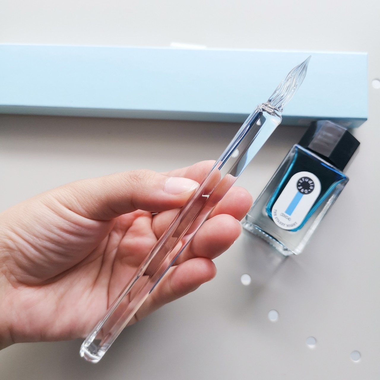 Glass Dip Pen หรือ ปากกาแก้วแบบจุ่ม ใช้งานอย่างไร STUDIO360